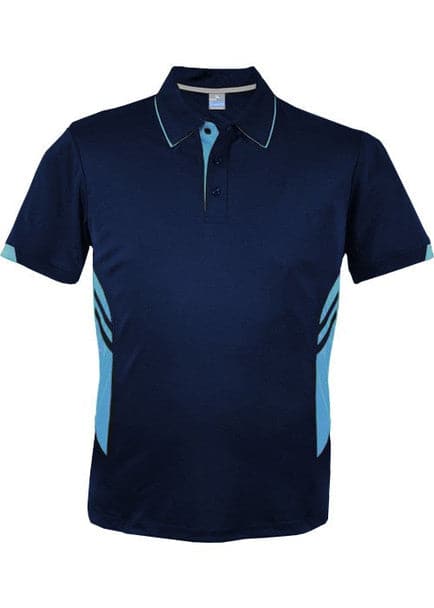 Aussie Pacific Tasman Men's Work Polo Shirt 1311 - Simply Scrubs Australia Navy-Sky-5XL