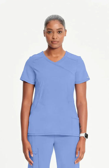 Cherokee Infinity Women's Mock Wrap Scrub Top 2625A Simply Scrubs Australia