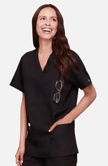 Cherokee Original Unisex V-Neck 3 Pocket Scrub Top 4876