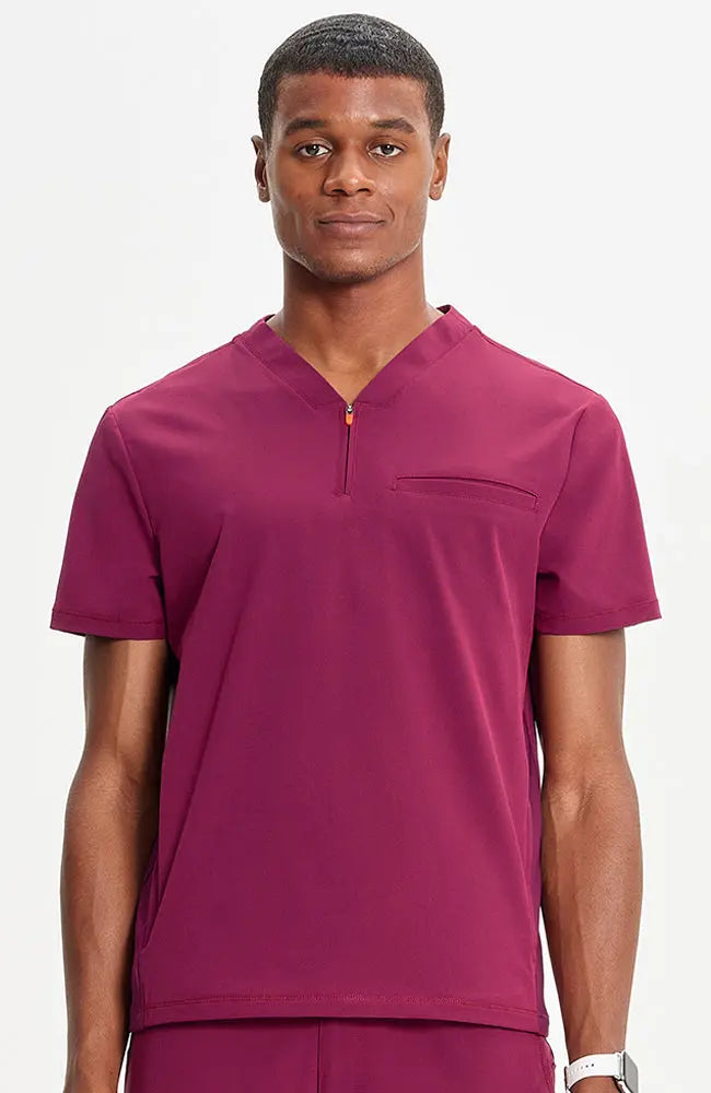 Cherokee Infinity Men's Zip Up Scrub Top IN702A Simply Scrubs Australia