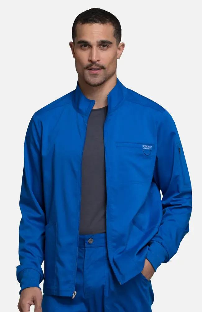 Cherokee Revolution Men's Scrub Jacket WW320