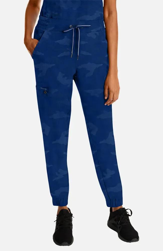 Healing Hands Purple Label Tate Camo Women's Jogger Scrub Pant 9350