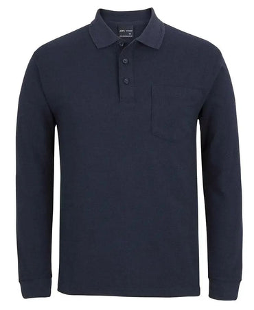 JB's 210 L/S POCKET POLO 210PL Metro Workwear.