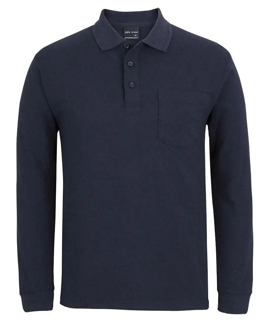 JB's 210 Long Sleeve Pocket Polo Shirt 210PL