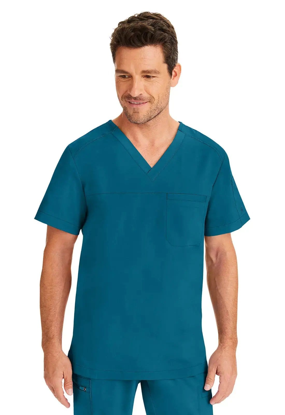 Healing Hands Purple Label Justin Men's Scrub Top 2330
