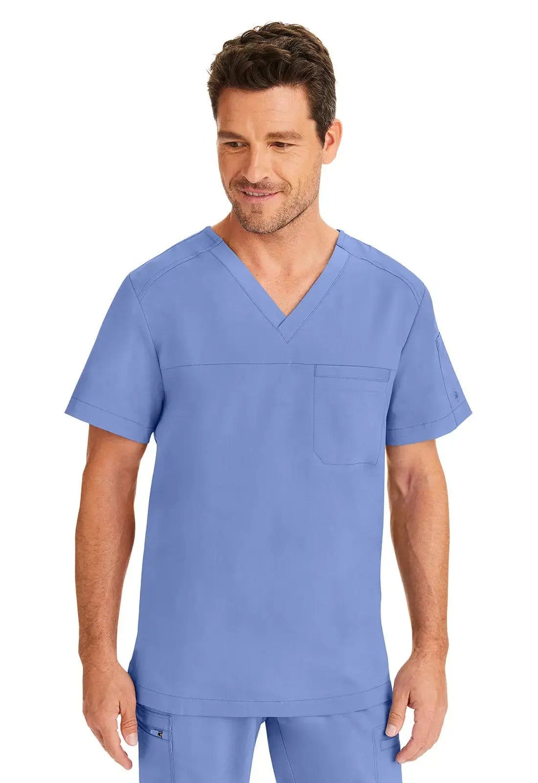 Healing Hands Purple Label Justin Men's Scrub Top 2330