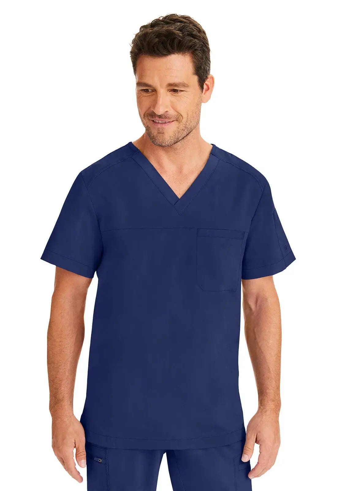 Healing Hands Purple Label Justin Men's Scrub Top 2330
