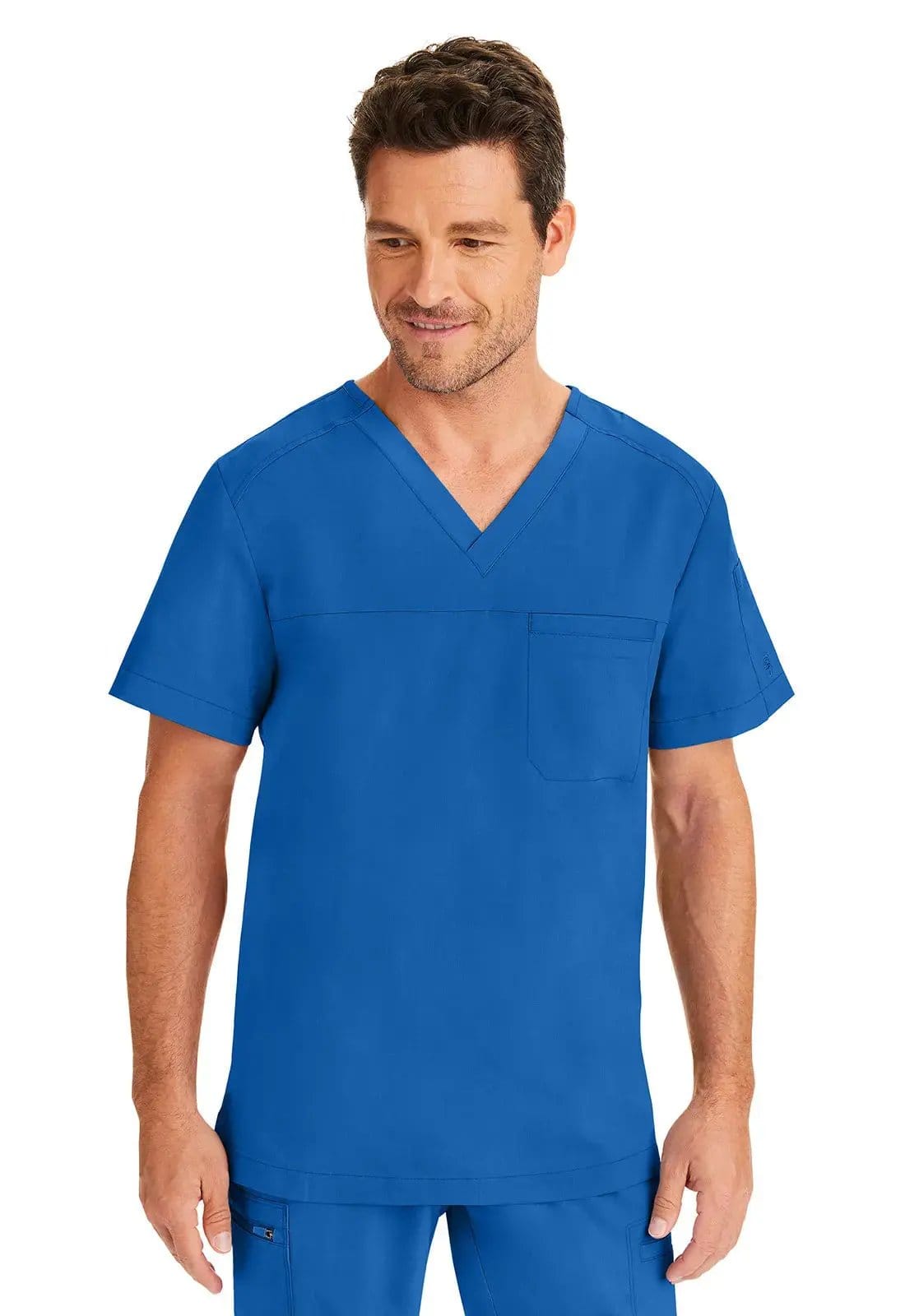 Healing Hands Purple Label Justin Men's Scrub Top 2330