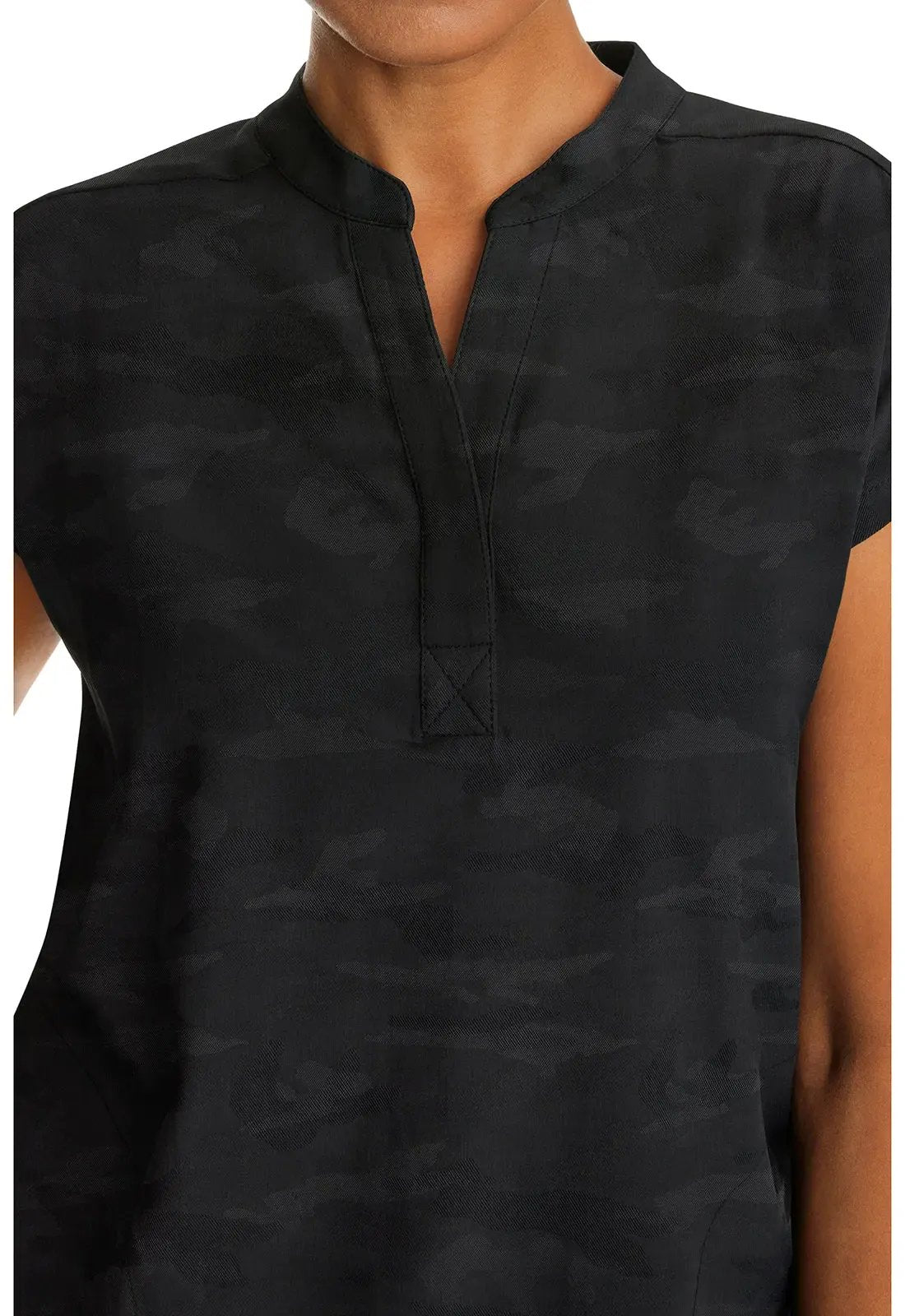 Healing Hands Journey Camo Women's Scrub Top 2352