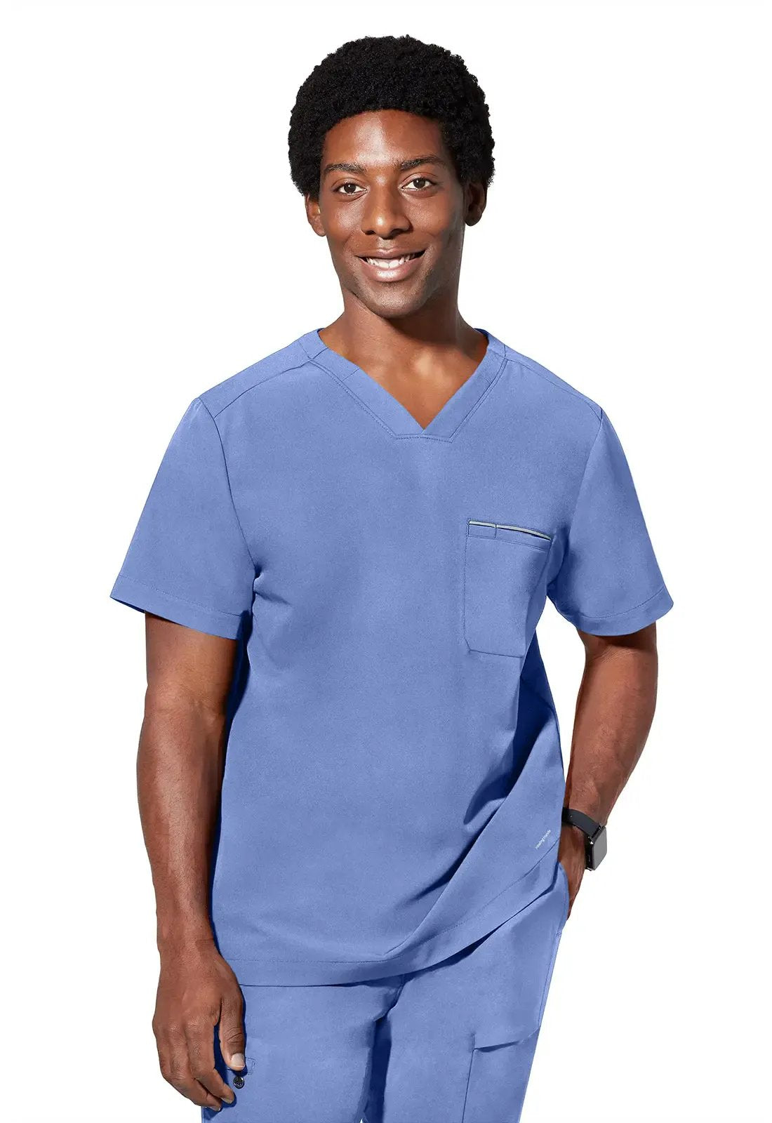 Healing Hands Purple Label Spencer Men's Scrub Top 2381