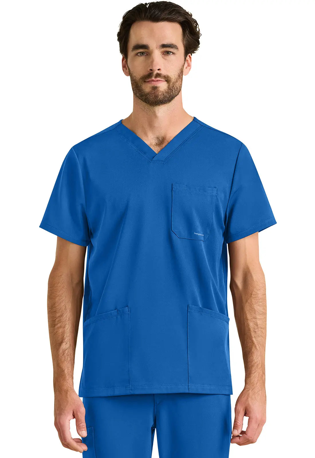 Healing Hands Purple Label Mathew Men's Scrub Top 2590Â Simply Scrubs Australia