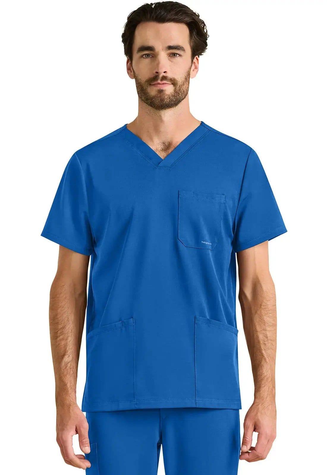 Healing Hands Purple Label Mathew Men's Scrub Top 2590