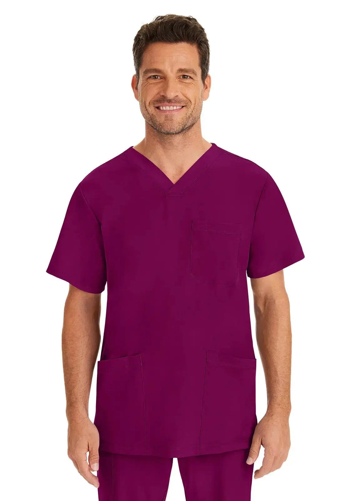 Healing Hands Purple Label Mathew Men's Scrub Top 2590