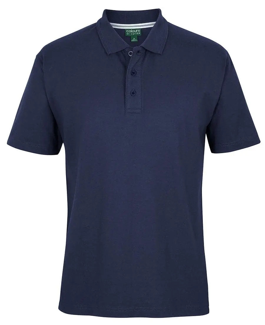 JB'S Cotton Jersey Polo 2CJ - Simply Scrubs Australia French-Navy-5XL