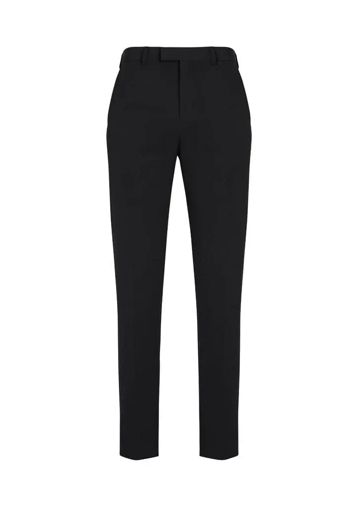 Biz Corporates Mens Slim Fit Flat Front Pant 70716R - Flash Uniforms