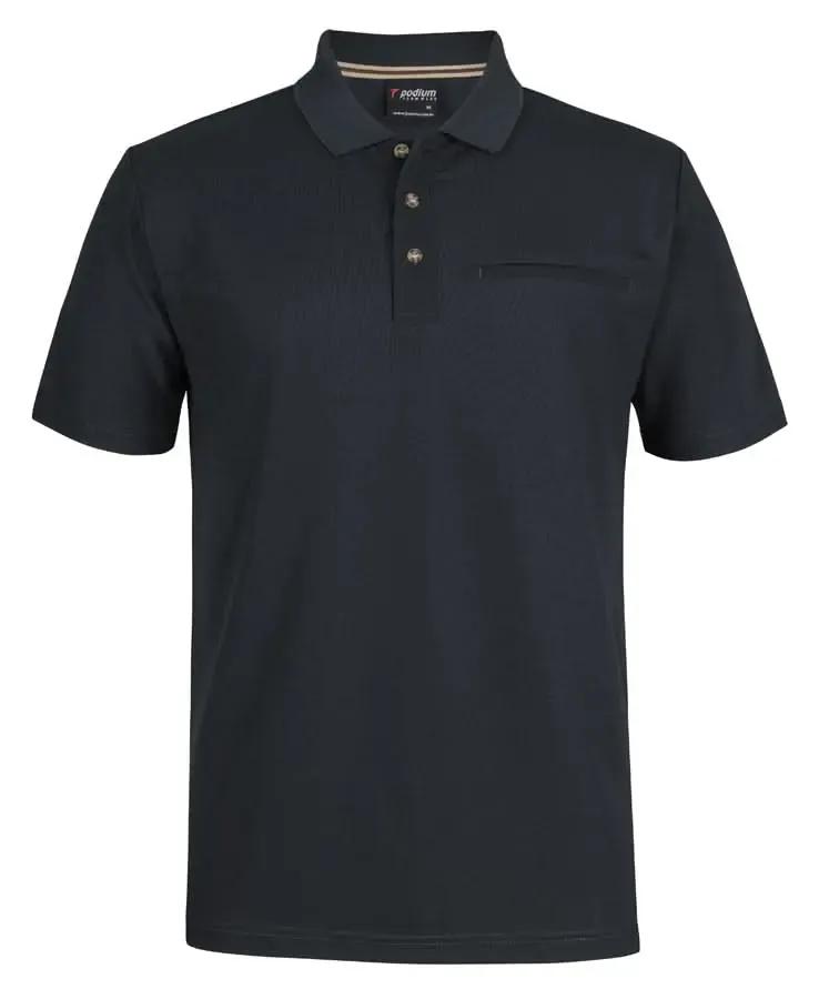 Jb's Short Sleeve Recycled Polyester Pocket Polo Shirt 7SPR