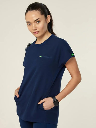 NNT Women's Crew Neck Scrub Top CATUY7