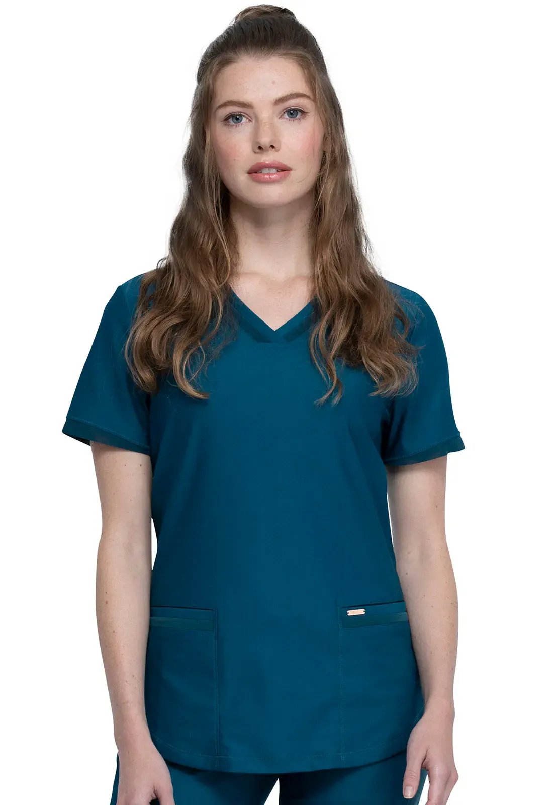 Cherokee Form Women's Power Mesh Scrub Top CK840