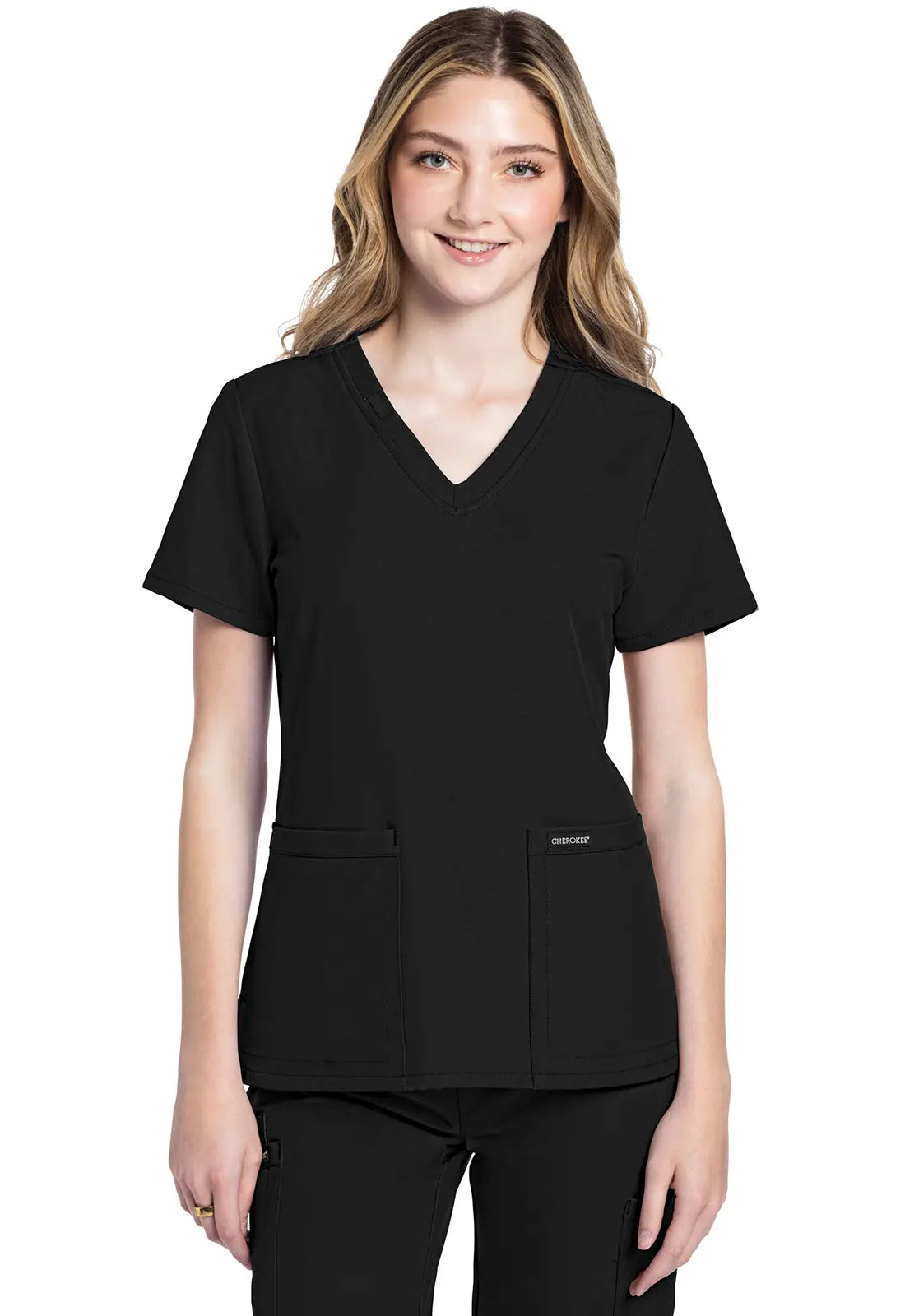 Cherokee Workwear Originals Women's Scrub Top CK953AÂ Simply Scrubs Australia