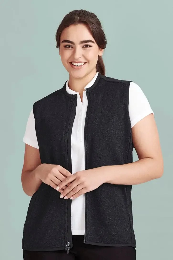 BizCare Nova Womens Knit Vest CO343LV