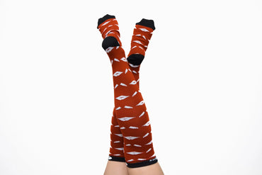 Softies Women's Fashion Lipstick Nursing Socks LIPS01  Simply Scrubs Australia