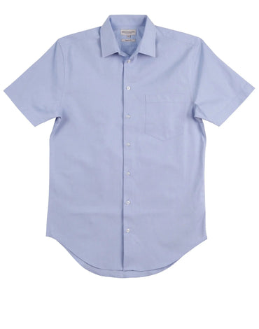 Men's CVC Oxford Short Sleeve Shirt M7040S