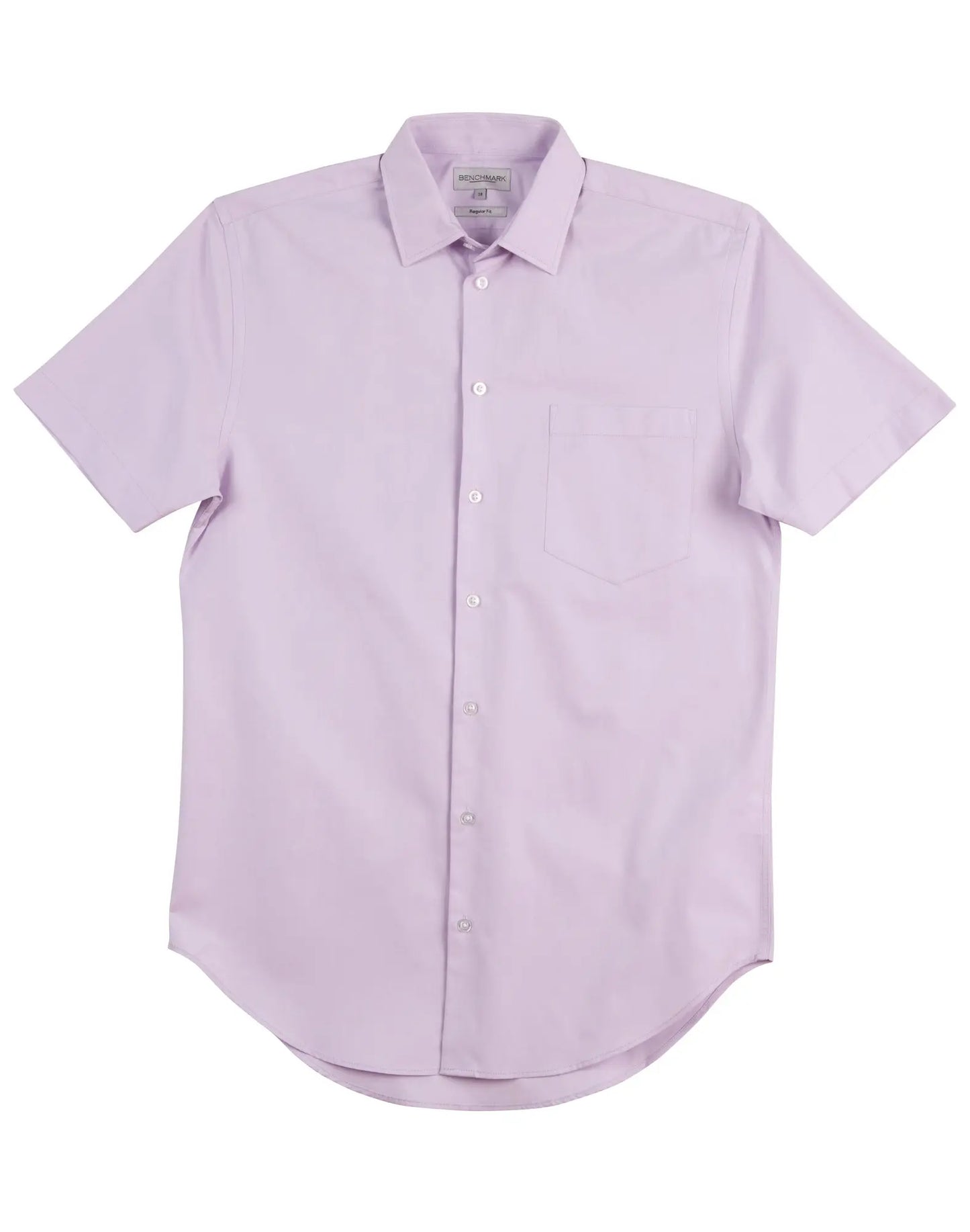Men's CVC Oxford Short Sleeve Shirt M7040S