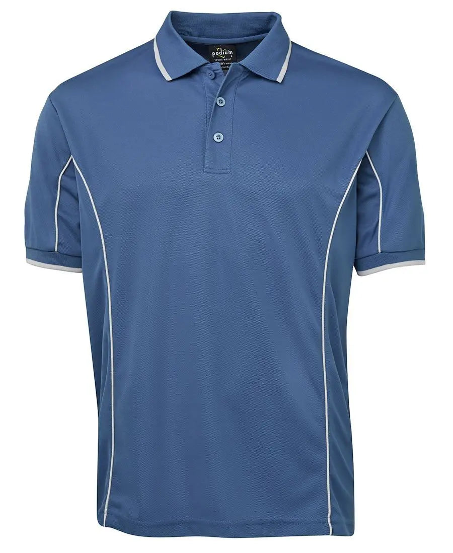 JB'S Short Sleeve Work Piping Polo 7PIP - Simply Scrubs Australia