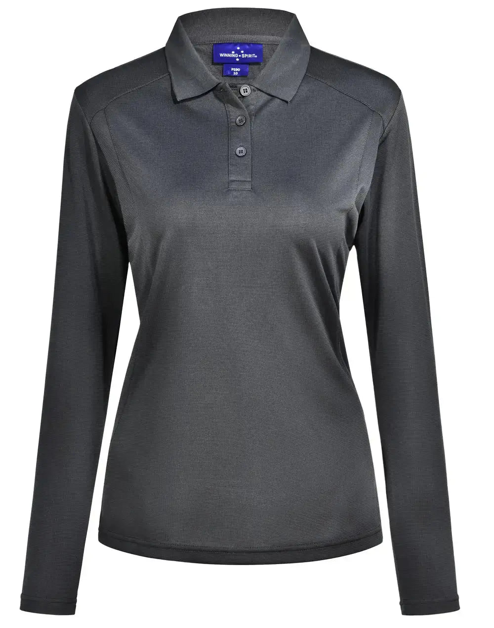 Ladies Bamboo Charcoal Eco Fabric Long Sleeve Polo PS90 - City Workwear