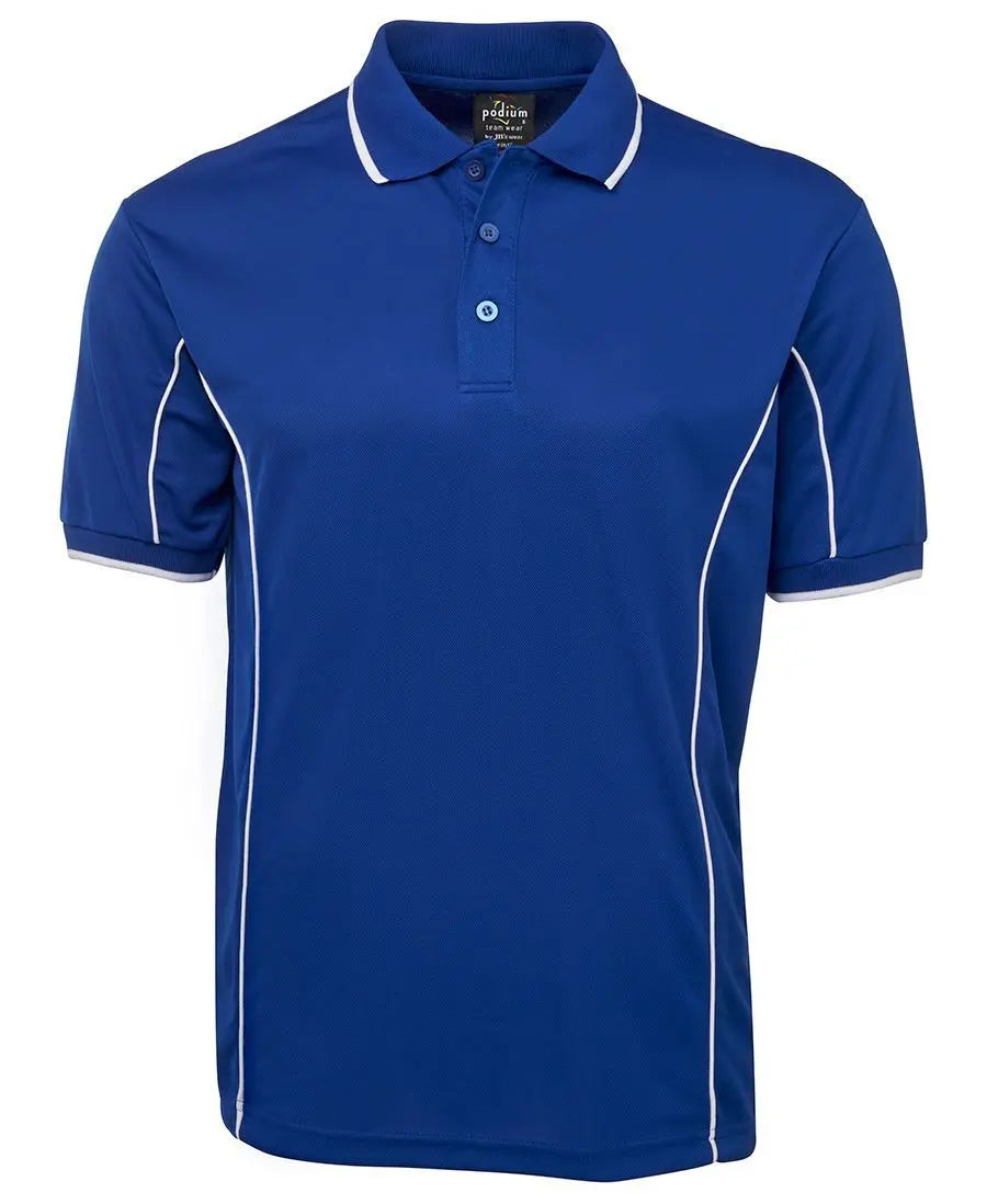 JB'S Short Corporate Sleeve Piping Polo 7PIP Simply Scrubs Australia
