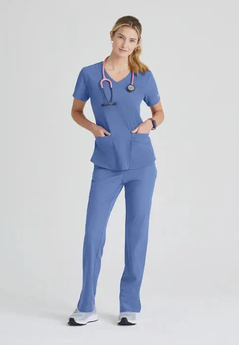 Skechers by Barco Women's Breeze 3-Pocket Scrub Top SK101