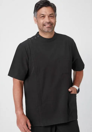 Biz Care Men's Essence Pharmacy Dentist Jacket CPT451MS Simply Scrubs Australia