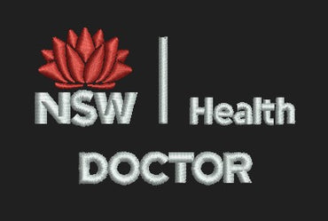NSW Health Doctor UNISEX Hunter Green Scrub Top NSWH10612