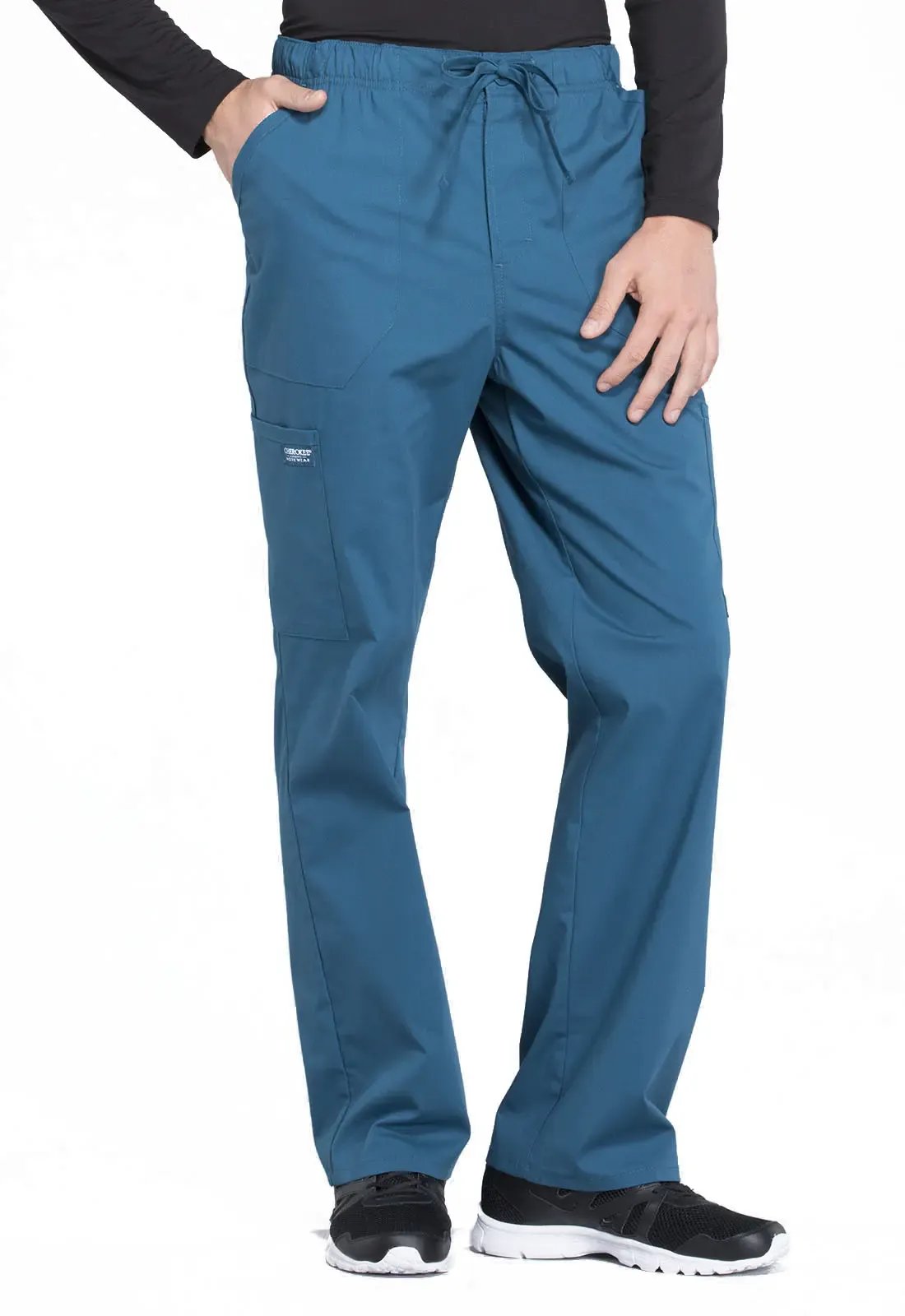 Cherokee Professionals Men's Zip Fly Scrub Pants WW190