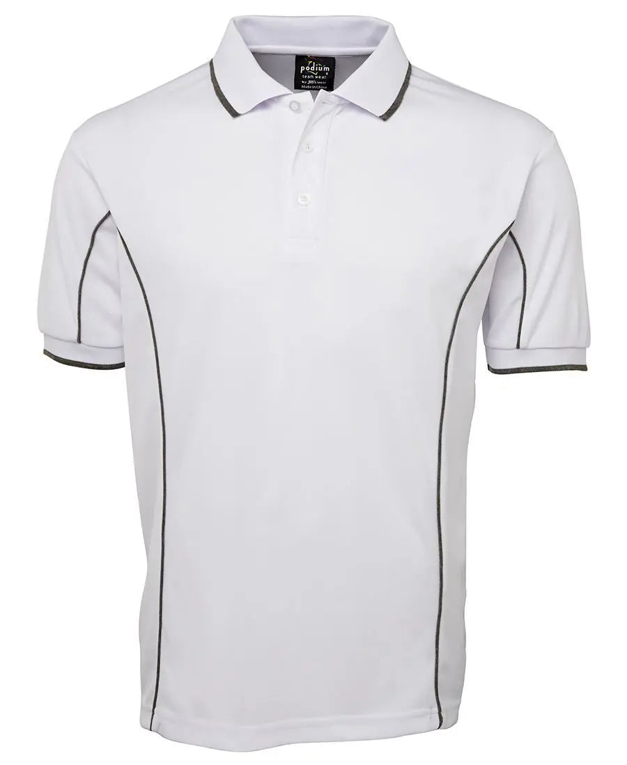 JB'S Short Corporate Sleeve Piping Polo 7PIP Simply Scrubs Australia