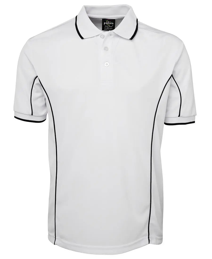 JB'S Short Corporate Sleeve Piping Polo 7PIP Simply Scrubs Australia