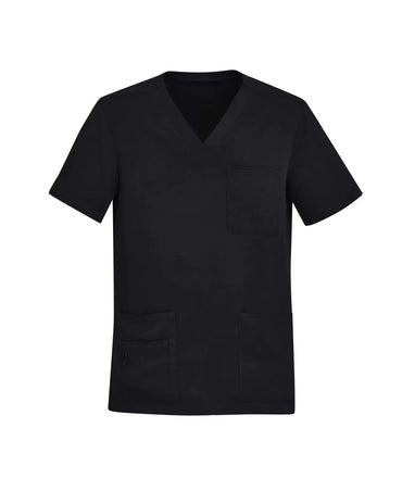 BizCare Men's Avery V-Neck Nurse Scrub Top CST945MS