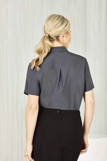 BizCare Women's Easy Stretch Short Sleeve Shirt CS947LS