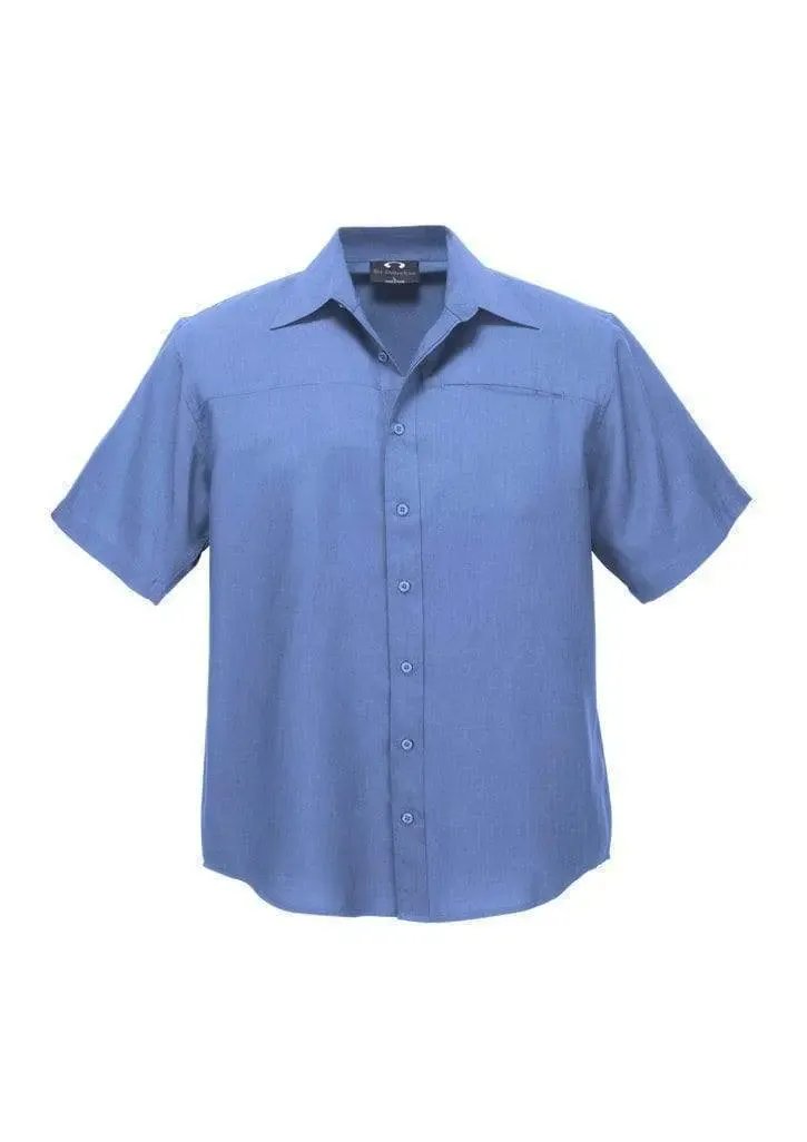 Biz Collection Men’s Plain Oasis Short Sleeve Shirt Sh3603
