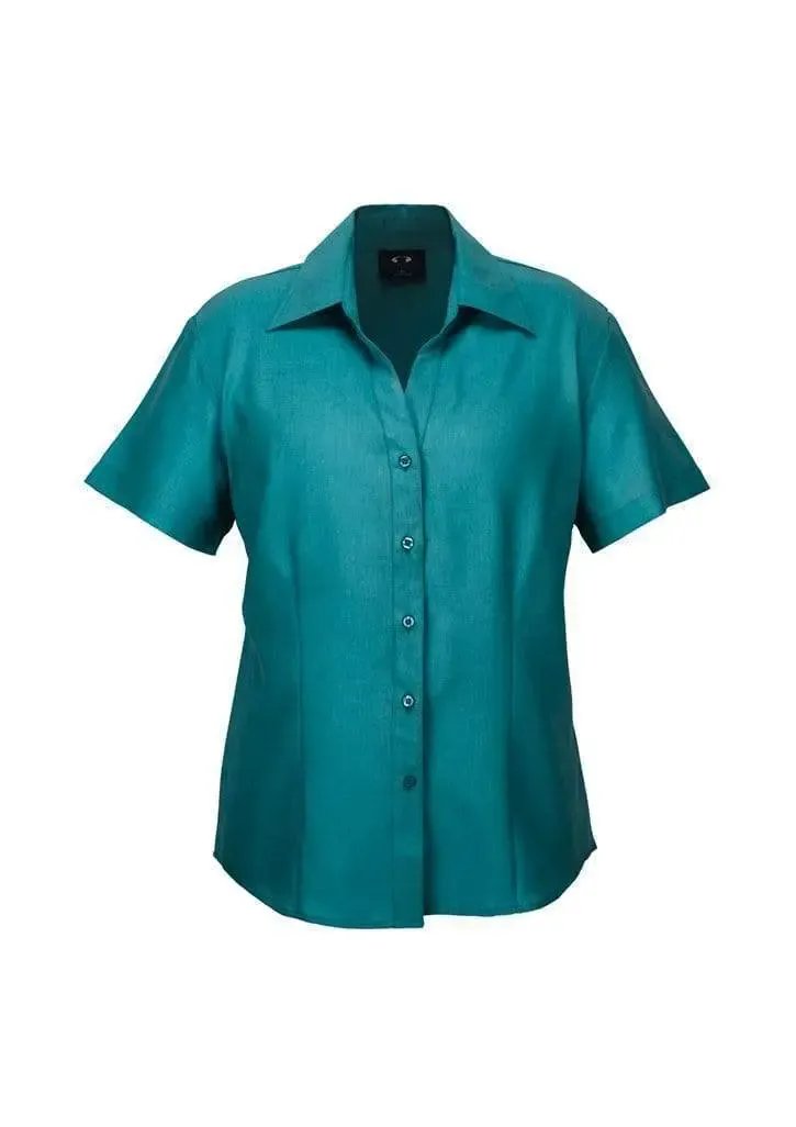 Biz Collection Women’s Plain Oasis Short Sleeve Shirt LB3601