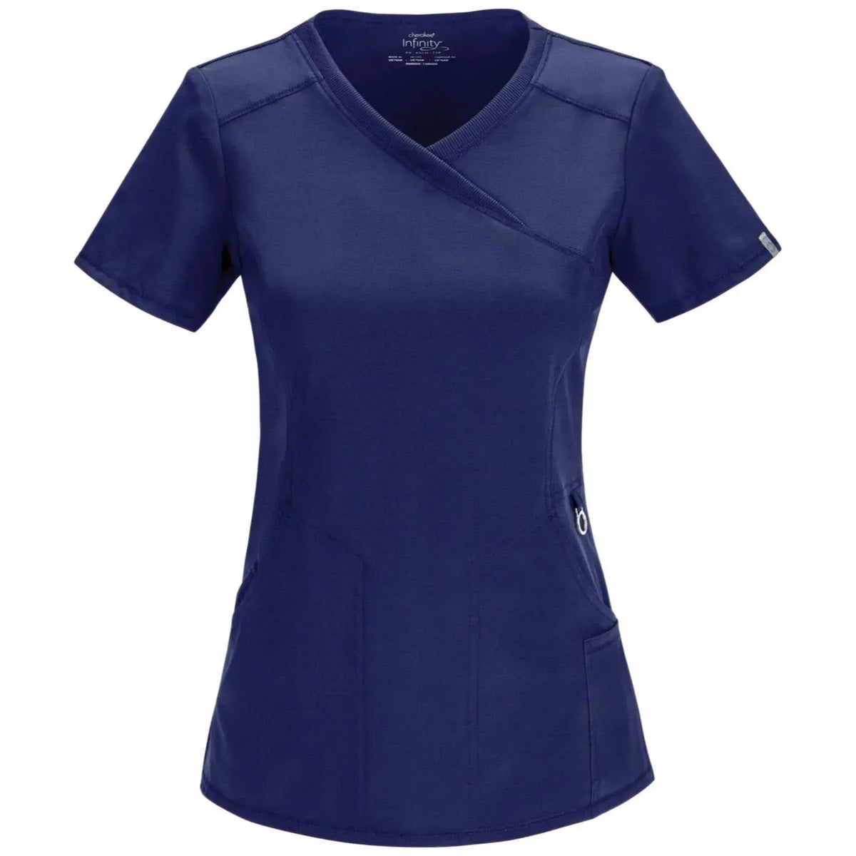 Cherokee Infinity Women's Scrub Top 2425A in Navy