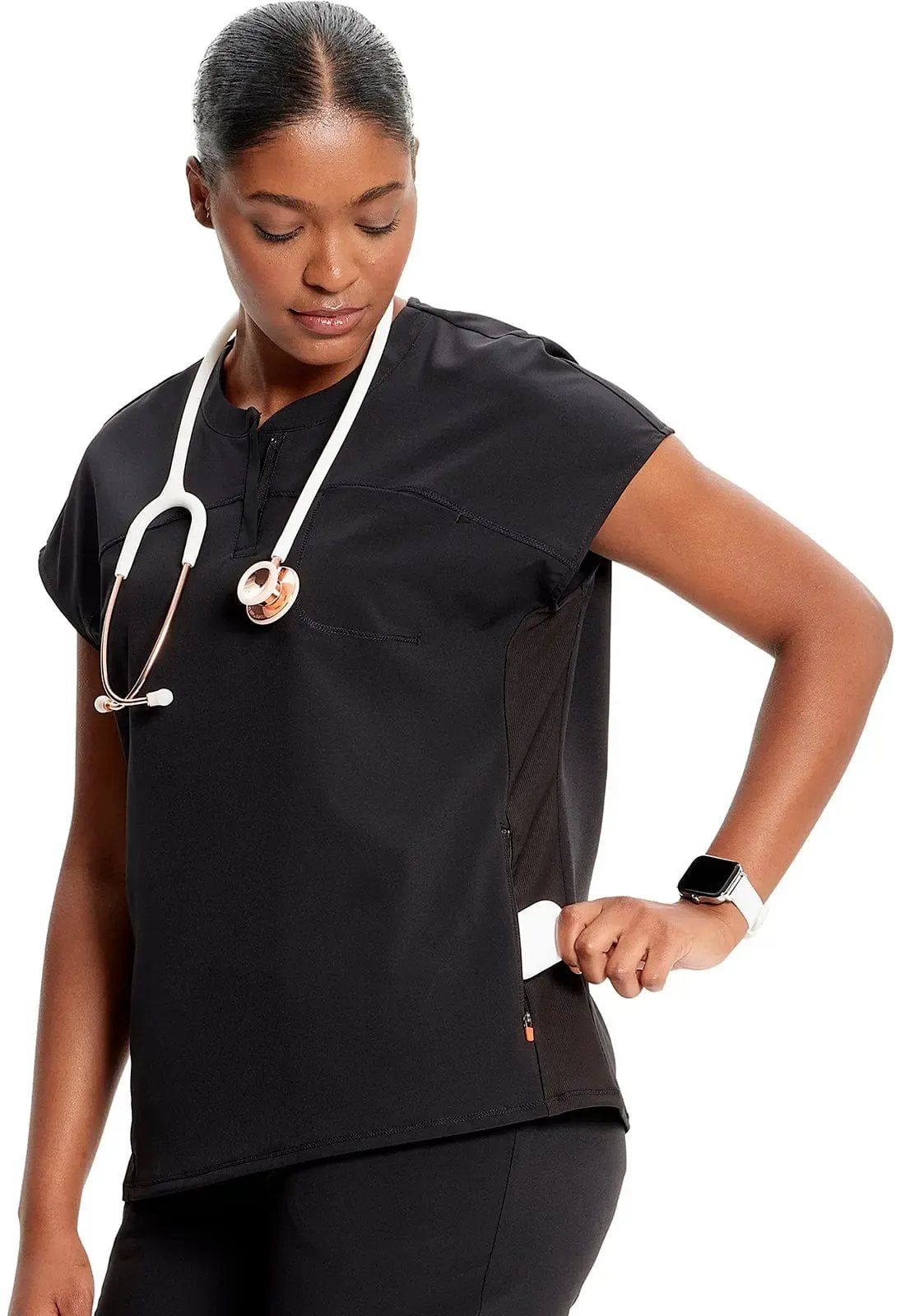 Cherokee Infinity GNR8 Henley Women's Scrub Top IN622A