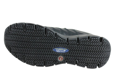 Skechers Women's Leather Relax Fit Sure Track Erath Slip Resistaent Shoe 76576