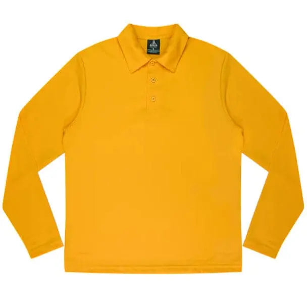 Aussie Pacific Botany Kids Long Sleeve Polo Shirt 3316 Simply Scrubs Australia