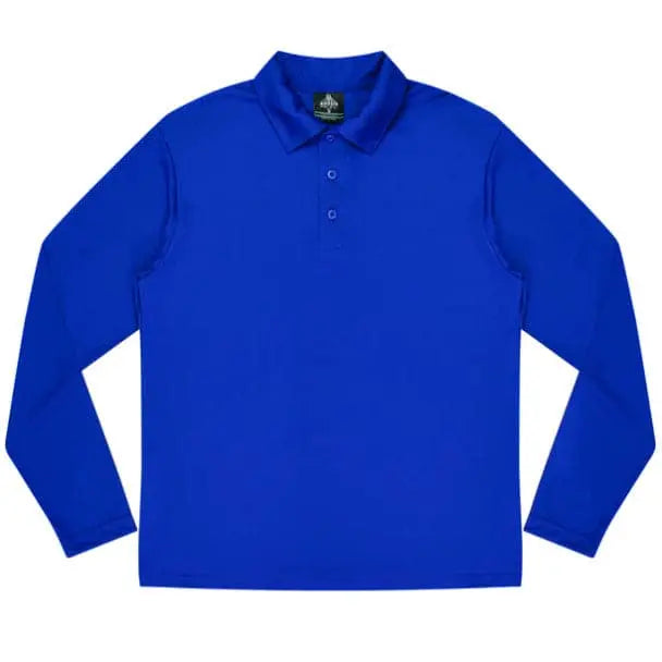Aussie Pacific Botany Kids Long Sleeve Polo Shirt 3316 Simply Scrubs Australia
