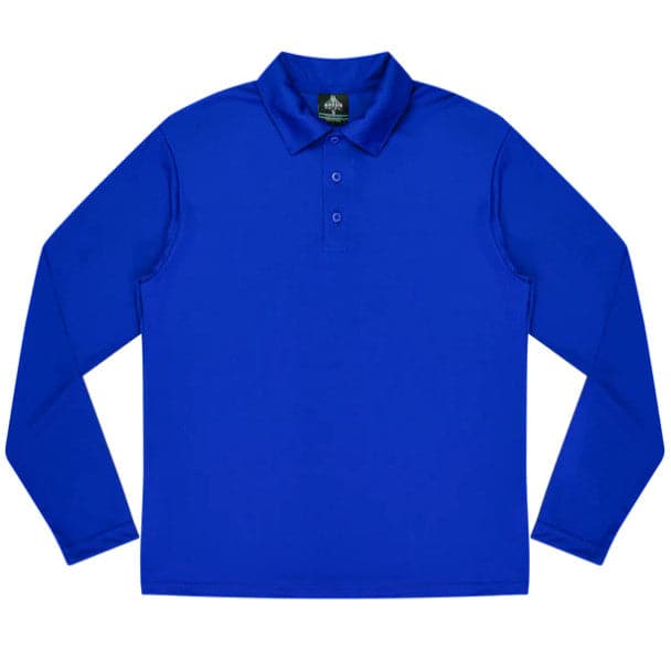 Aussie Pacific Botany Kids Long Sleeve Polo Shirt 3316