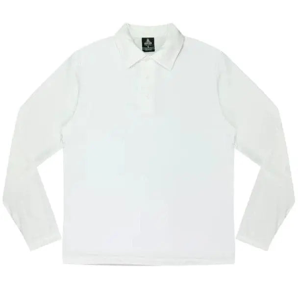 Aussie Pacific Botany Kids Long Sleeve Polo Shirt 3316 Simply Scrubs Australia