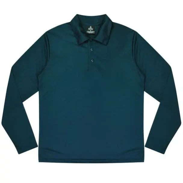 Aussie Pacific Botany Kids Long Sleeve Polo Shirt 3316 Simply Scrubs Australia