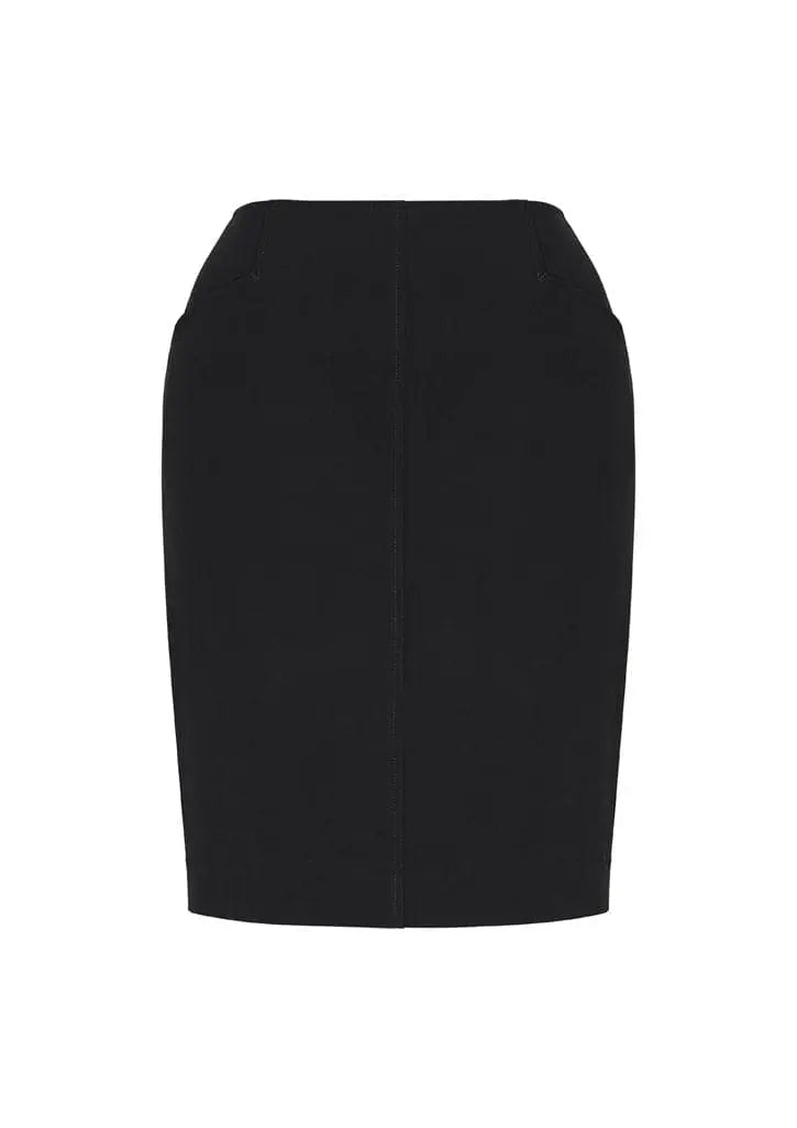 Biz Corporates Womens Bandless Pencil Skirt 20717 - Simply Scrubs Australia