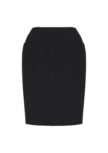 Biz Corporates Womens Bandless Pencil Skirt 20717 - Simply Scrubs Australia